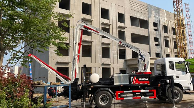 How Far Can A Concrete Boom Pump Reach?